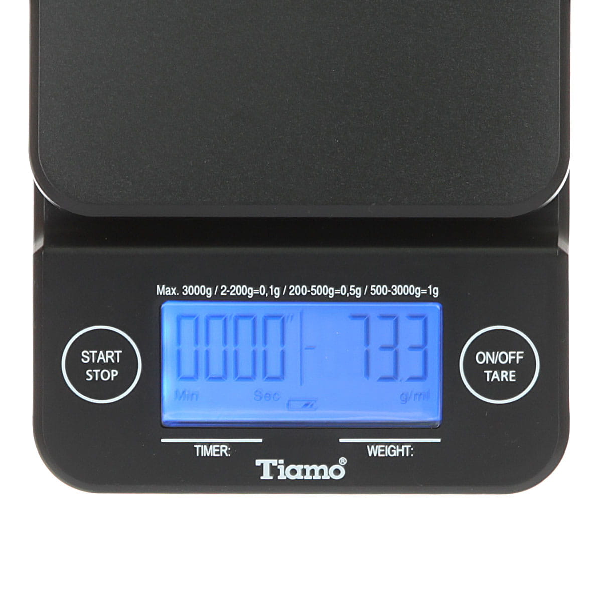 Весы электронные Tiamo HK0513BK-1 Чёрные