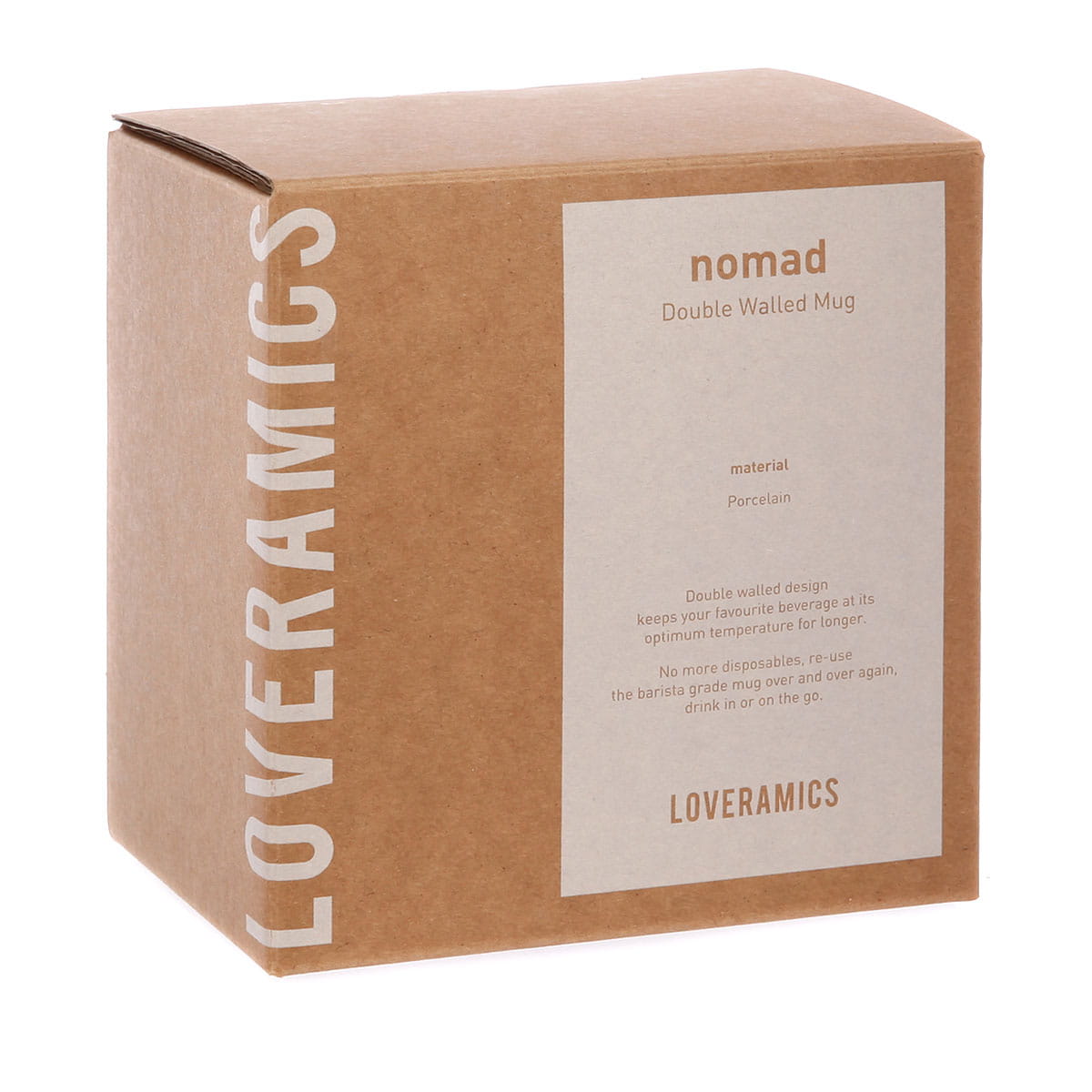 Кружка Loveramics Nomad 250 мл, белый