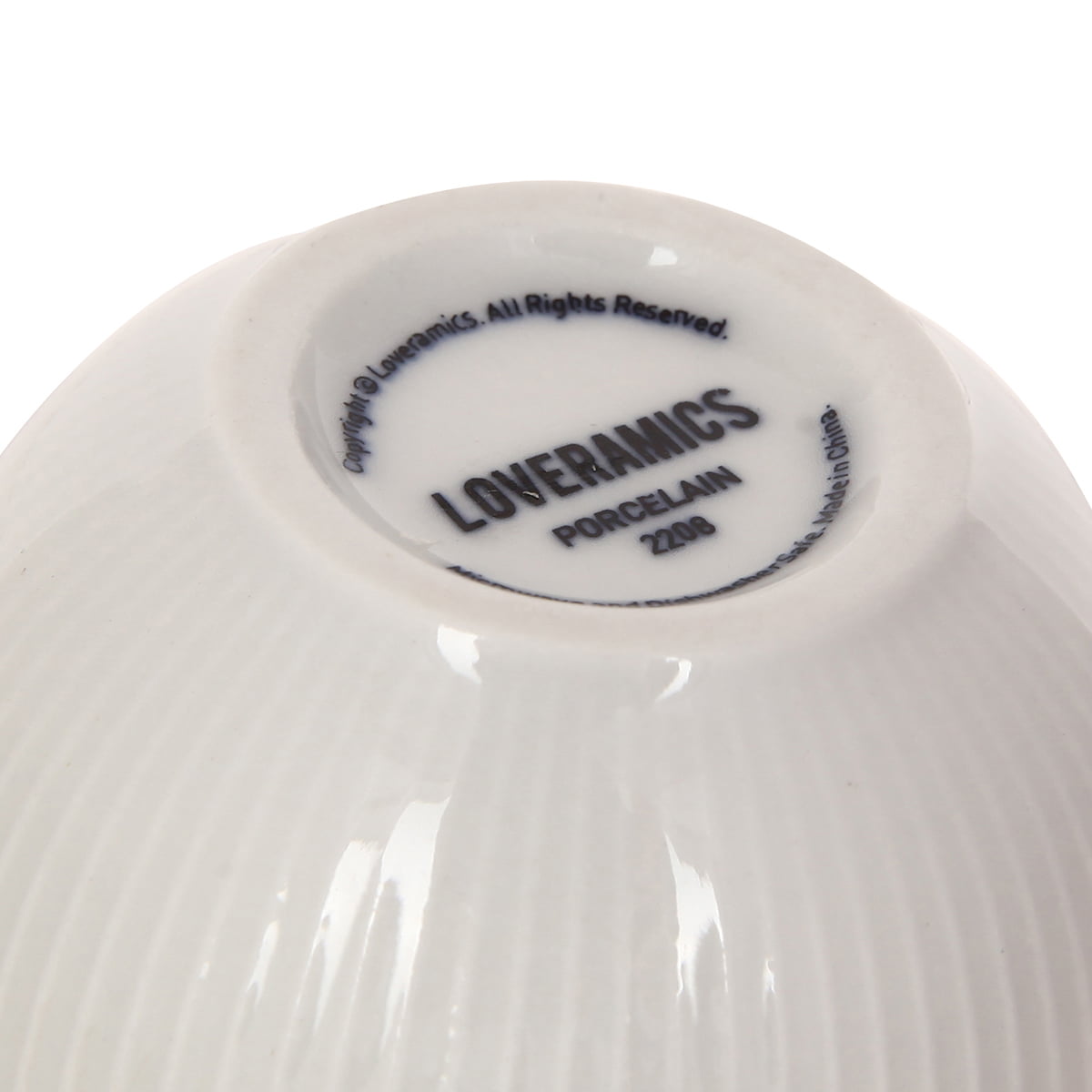 Чашка Loveramics Embossed Tasting Cup 80мл, цвет белый