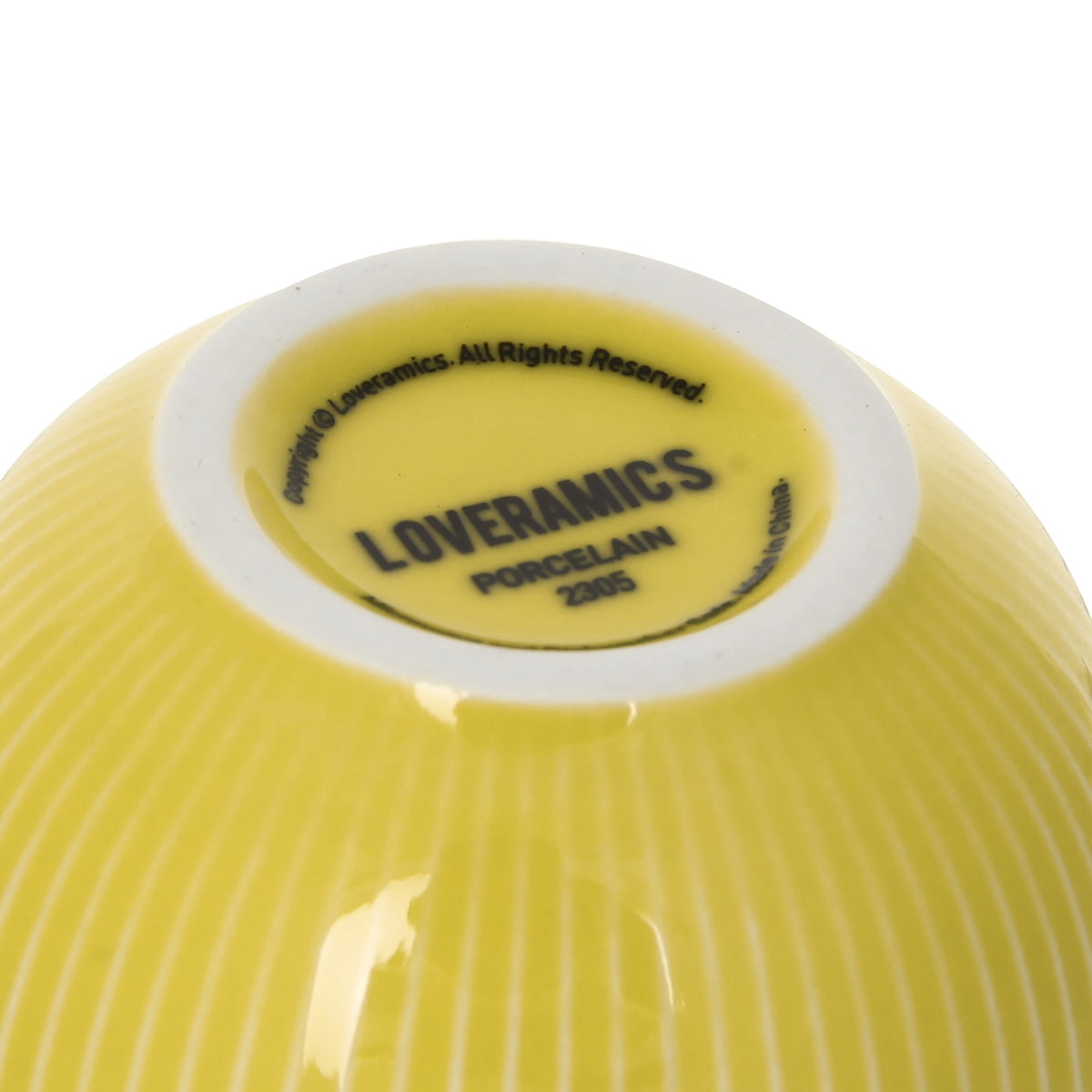 Чашка Loveramics Embossed Tasting Cup 80мл, цвет желтый