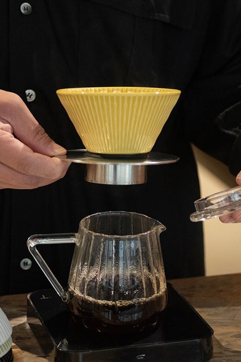 Воронка Loveramics Flatbed Coffee Dripper, цвет: песчаный (Sand)