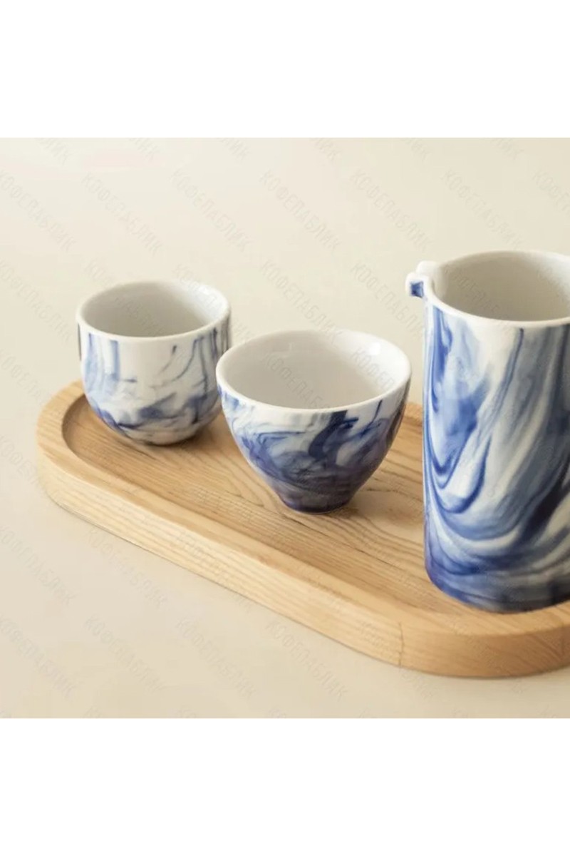 Чашка Loveramics Brewers Floral Tasting Cup 150ml, цвет: кобальт (Ink Cobalt)