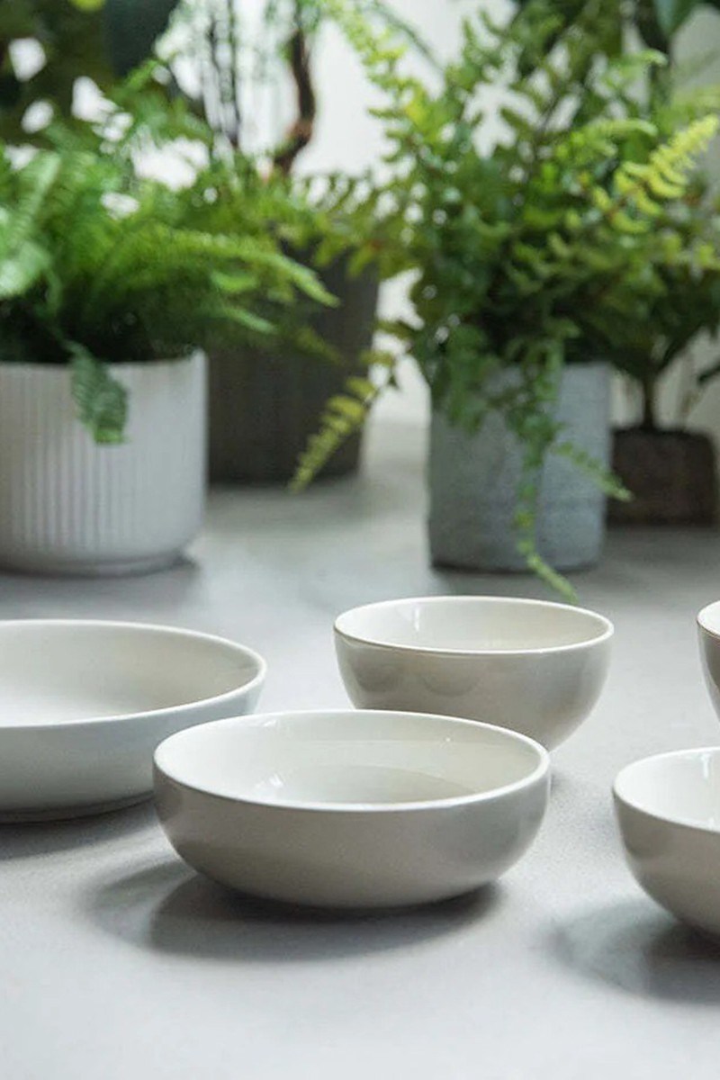 Тарелка Loveramics Er-go! 14cm Low Bowl (L) (Taupe)