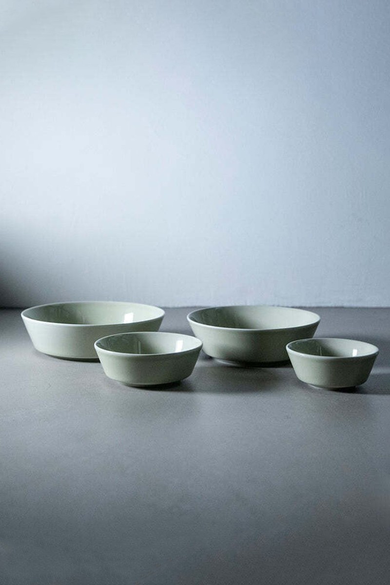 Тарелка Loveramics Stone 12cm Low Bowl (S) (Bauhaus Green)