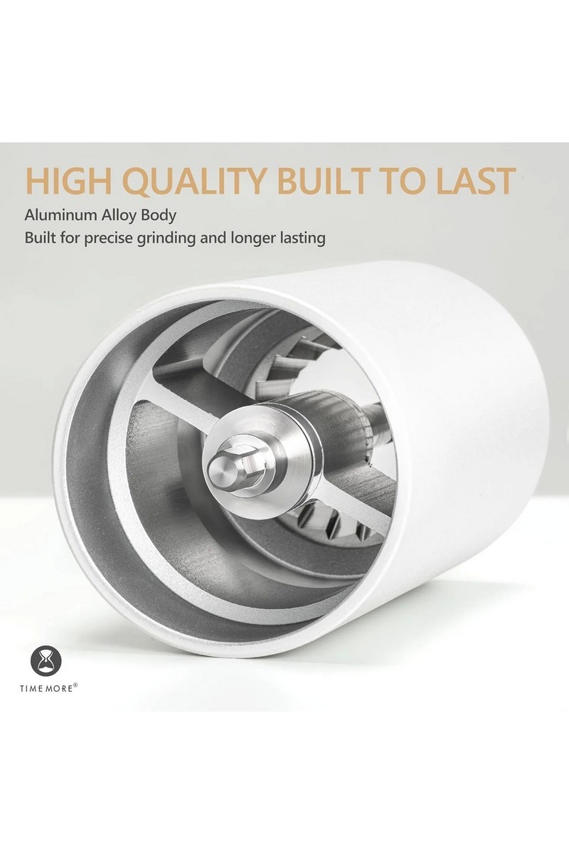 Кофемолка ручная Timemore Chestnut C3S Pro, белая