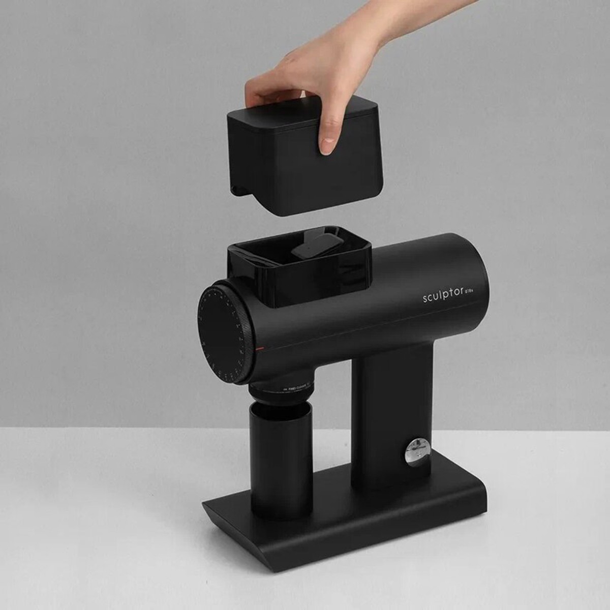Расширитель бункера для зёрен Timemore для электрической кофемолки Sculptor 078/078S, чёрный