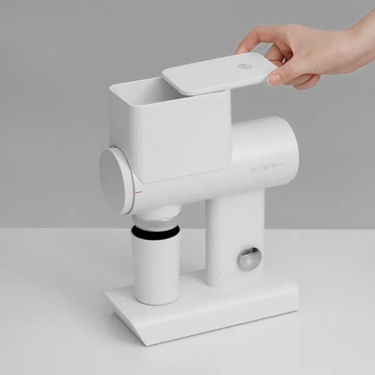Расширитель бункера для зёрен Timemore для электрической кофемолки Sculptor 078/078S, белый