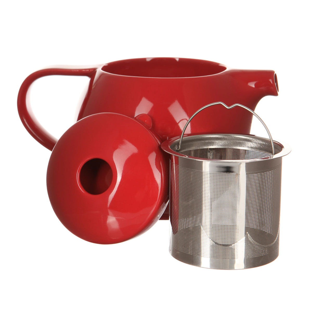 Чайник Loveramics с ситечком 400 ml красный