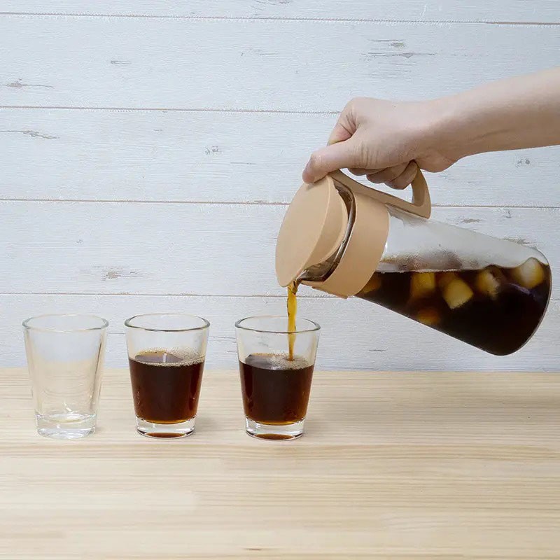 Кофейник HARIO для Cold Brew Mizudashi MCPN-7-MC, 600 мл., цвет мокко