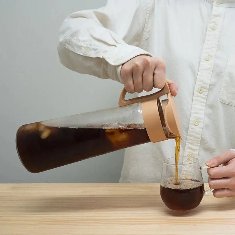 Кофейник HARIO для Cold Brew Mizudashi MCPN-7-MC, 600 мл., цвет мокко